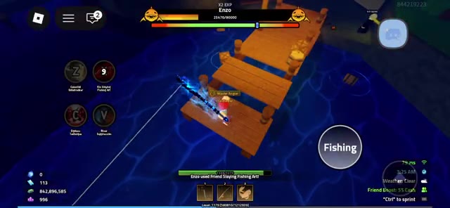 Enzo boss English health bar during fight